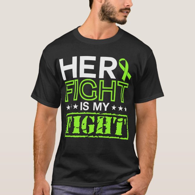 Lymphombewusstsein Ihr Kampf ist meine Unterstützu T-Shirt (Vorderseite)