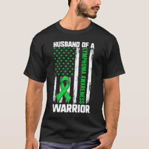 Lymphome unterstützen das Ehemann eines amerikanis T-Shirt