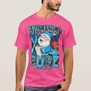 Lymphoödem Sensibilisierungsleopard Weihnachtsfeie T-Shirt