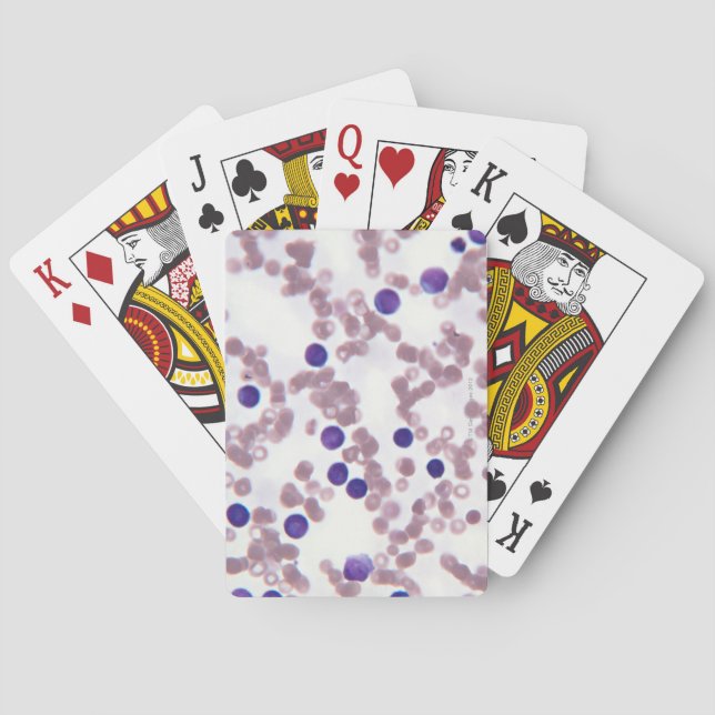 Lymphozytenzellen Spielkarten (Rückseite)