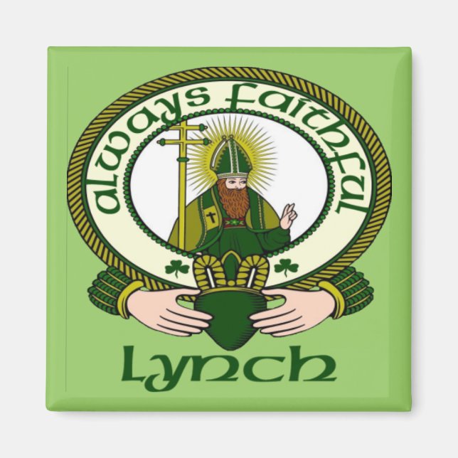 Lynch Clan Motto Magnet (Vorne)