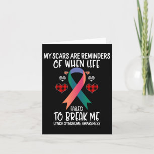 Lynch Syndrome Awareness Warrior Ncars Erinnerunge Karte