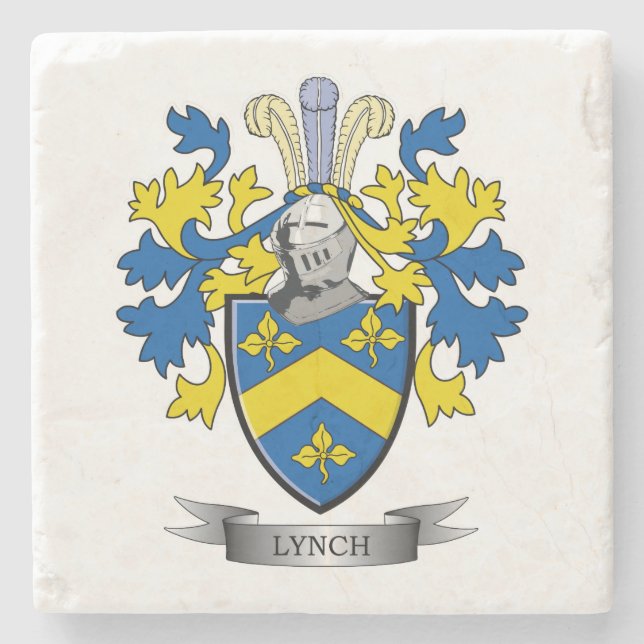 Lynch-Wappen Steinuntersetzer (Vorderseite)