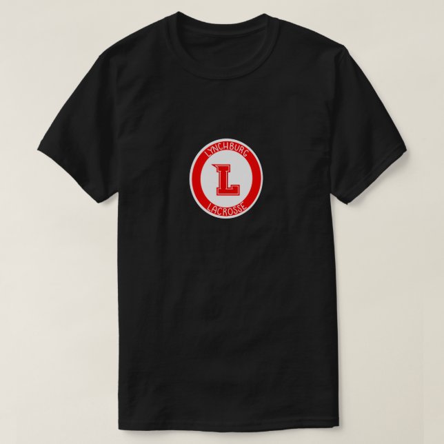 Lynchburg Lacrosse Kreis T-Shirt (Design vorne)