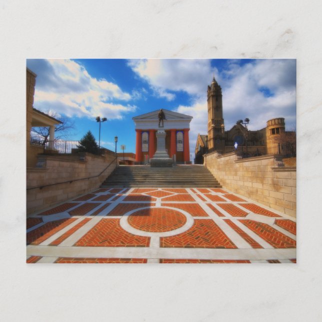 Lynchburg Virginia Treps of the City Postkarte (Vorderseite)