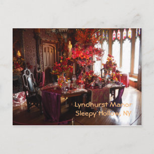 Lyndhurst Manor in Sleepy Hollow, New York Postkarte