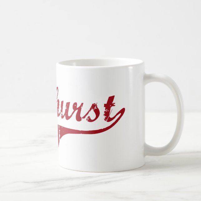 Lyndhurst Ohio klassischer Entwurf Kaffeetasse (Rechts)