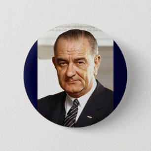Lyndon B. Johnson 36. Präsident Button
