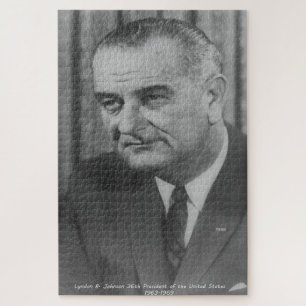 Lyndon B. Johnson Präsident der Vereinigten Staate