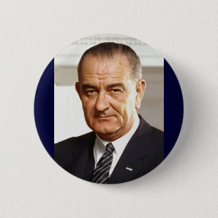 Lyndon B. Präsident Johnson Button