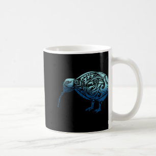 Lynesia Maori Kiwi Vogel Ozean Blau Neuseeland Kaffeetasse