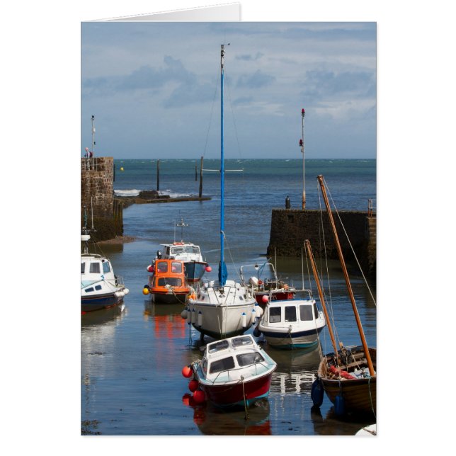Lynmouth Hafen-Bootskarte (Vorne)
