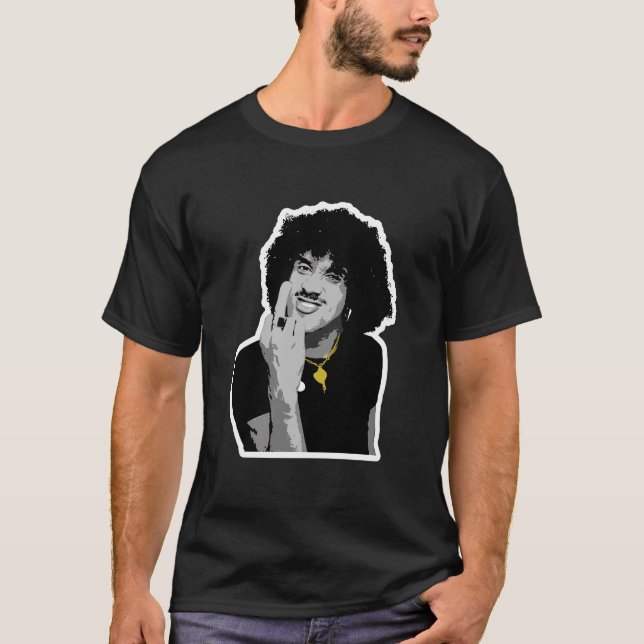 Lynott Thin Classic T - Shirt Essenzieller T - Shi (Vorderseite)