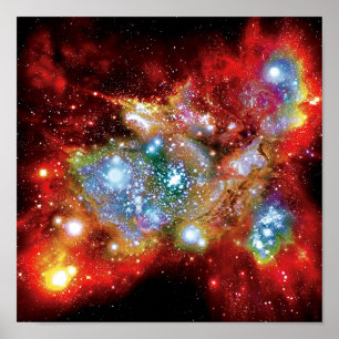 Lynx Arc Starbirth Star Cluster Impression d'artis