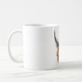 Lynx dessinant la tasse