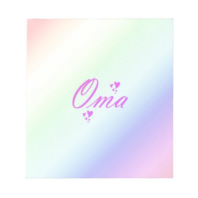 Lyom Notizblock (Vorderseite)