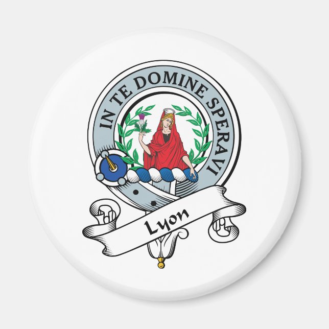 Lyon Clan Abzeichen Magnet (Vorne)