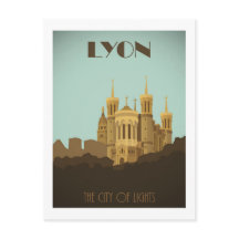 Lyon Fouviere Basilicata Postkarte