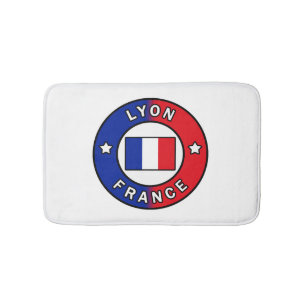 Lyon Frankreich Badematte