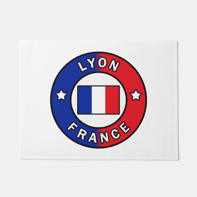 Lyon Frankreich Fußmatte (Vorderseite)