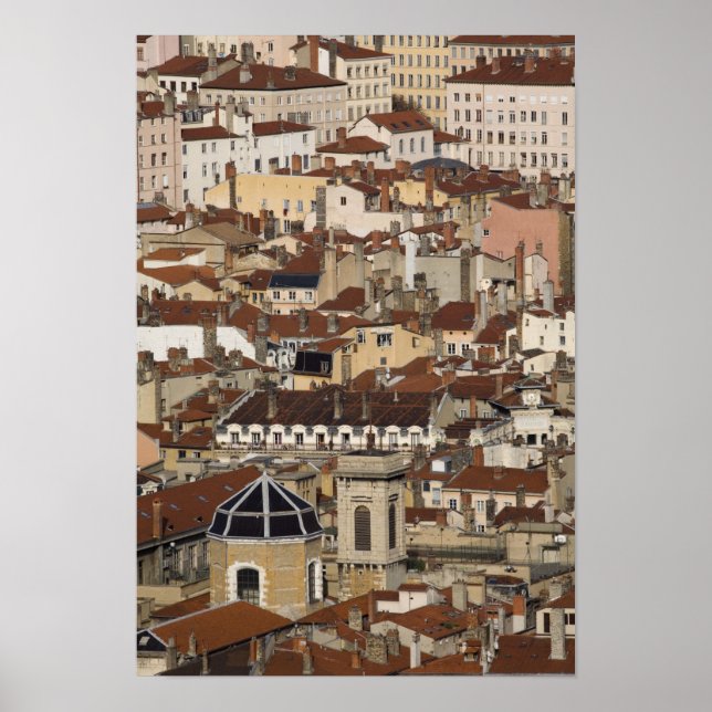 Lyon, Frankreich Poster (Vorne)