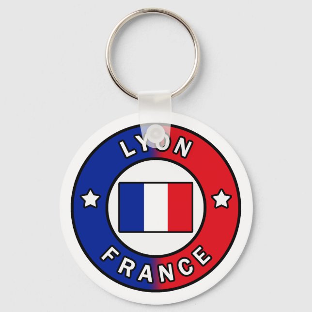 Lyon Frankreich Schlüsselanhänger (Vorderseite)