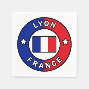 Lyon Frankreich Serviette
