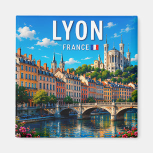 Lyon Frankreich Ufer Erbe Flucht Magnet