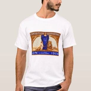 Lyon International Expo Poster 1914 T-Shirt