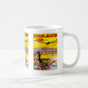Lyon Kaffee Tasse Semaine d'Aviation