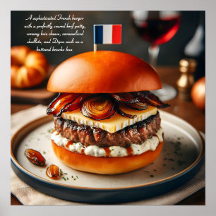 Lyon Luxusburger Poster