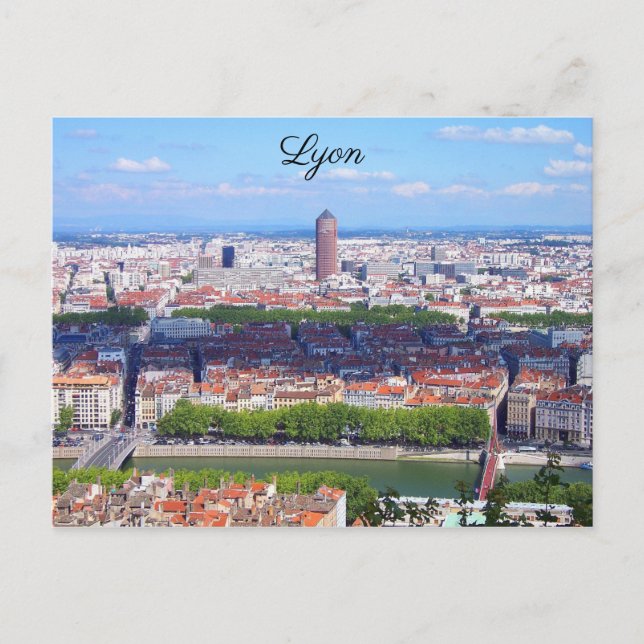 Lyon Postkarte (Vorderseite)