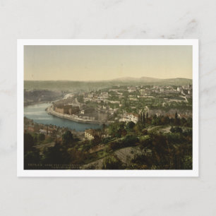 Lyon Stadtansicht, Frankreich Postkarte