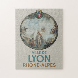 Lyon Vintag painting France Poster
