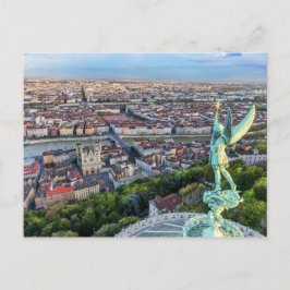 Lyon vue de Fourvière Postkarte