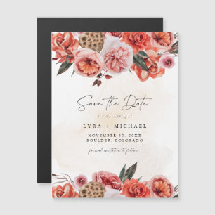 LYRA Bohème Fleur d'Automne Magnet de Mise en Gard