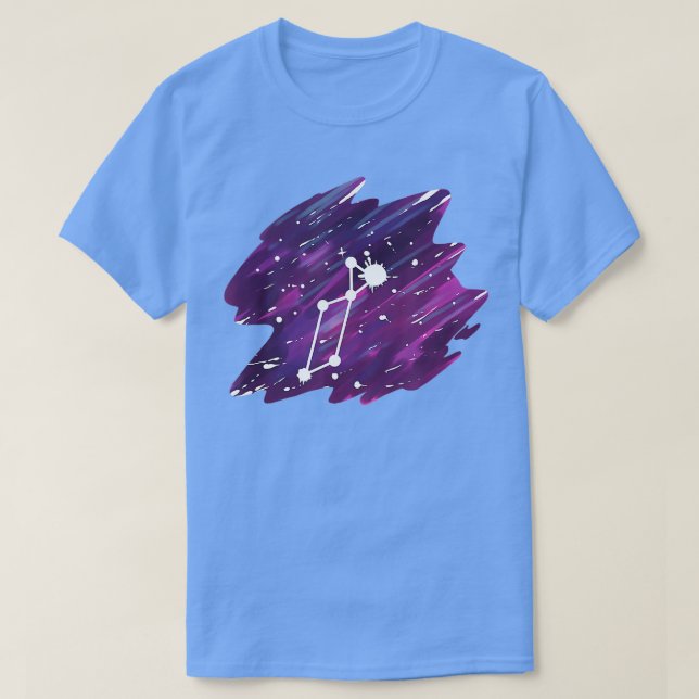 Lyra Constellation Astronomin and Nature Lover T-Shirt (Design vorne)