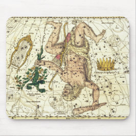 Lyra, Hercules mit Cerberus und Corona Borealis Mousepad