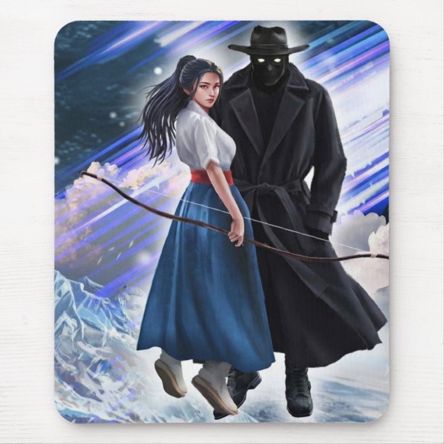 Lyra und Nightshadow-Mauspad Mousepad (Vorne)