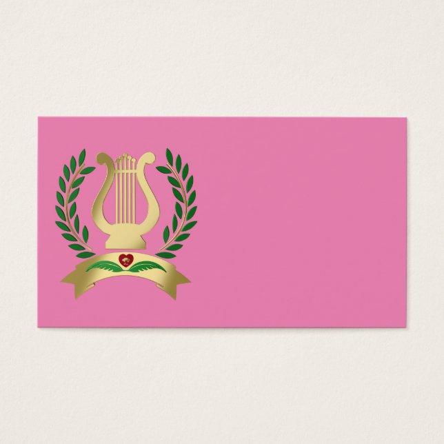 Lyre d'or (Devant)