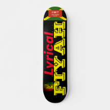LYRICAL FIYAH Skateboard, 7¾ Zoll Deck