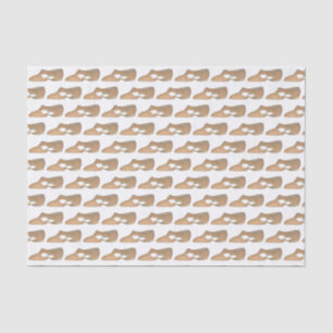 Lyrical Tan Modern Dance Teacher Showprint Seidenpapier