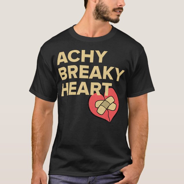 LyricLyfe ACHY BREAKY HERZ T-Shirt (Vorderseite)