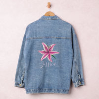 Lys fleuris rose personnalisé