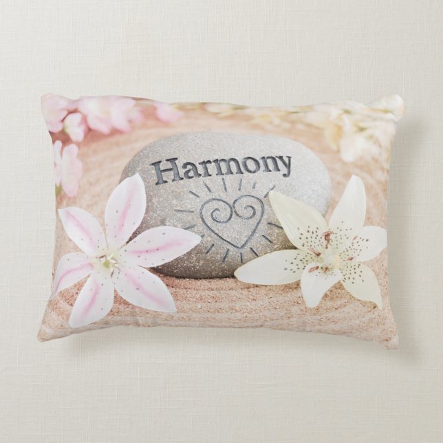 Lys, Sable De Plage, Coussin Harmony Stone (Dos)