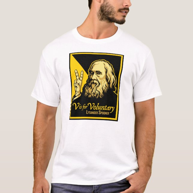 Lysander Spooner T - Shirt (Vorderseite)