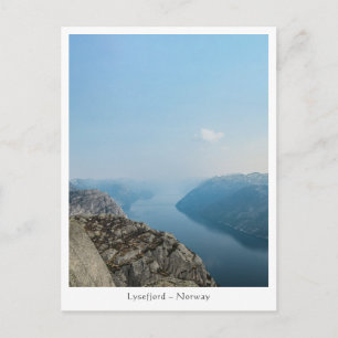Lysefjord Norwegen Postkarte