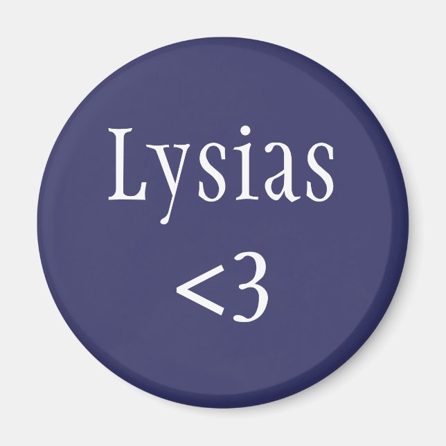 Lysias-Liebe Magnet (Vorne)