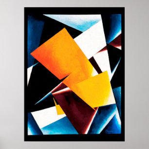 Lyubov Popova - malerisch architektonisch Poster