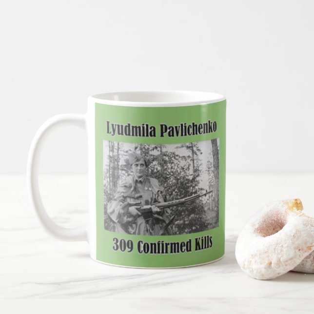 Lyudmila Pavlichemko Kaffeetasse (Mit Donut)